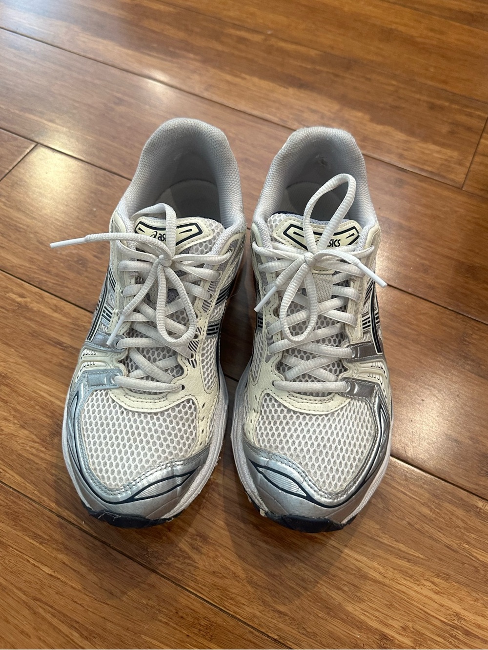 ASICS Women’s Gel-Kayano 14 White/Midnight - Picture 5 of 10